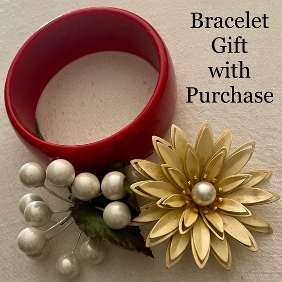 Chunky Geometric Bead 22" Necklace Enamel Gardenia Clasp All Seasons & Occasions - Picture 8 of 11